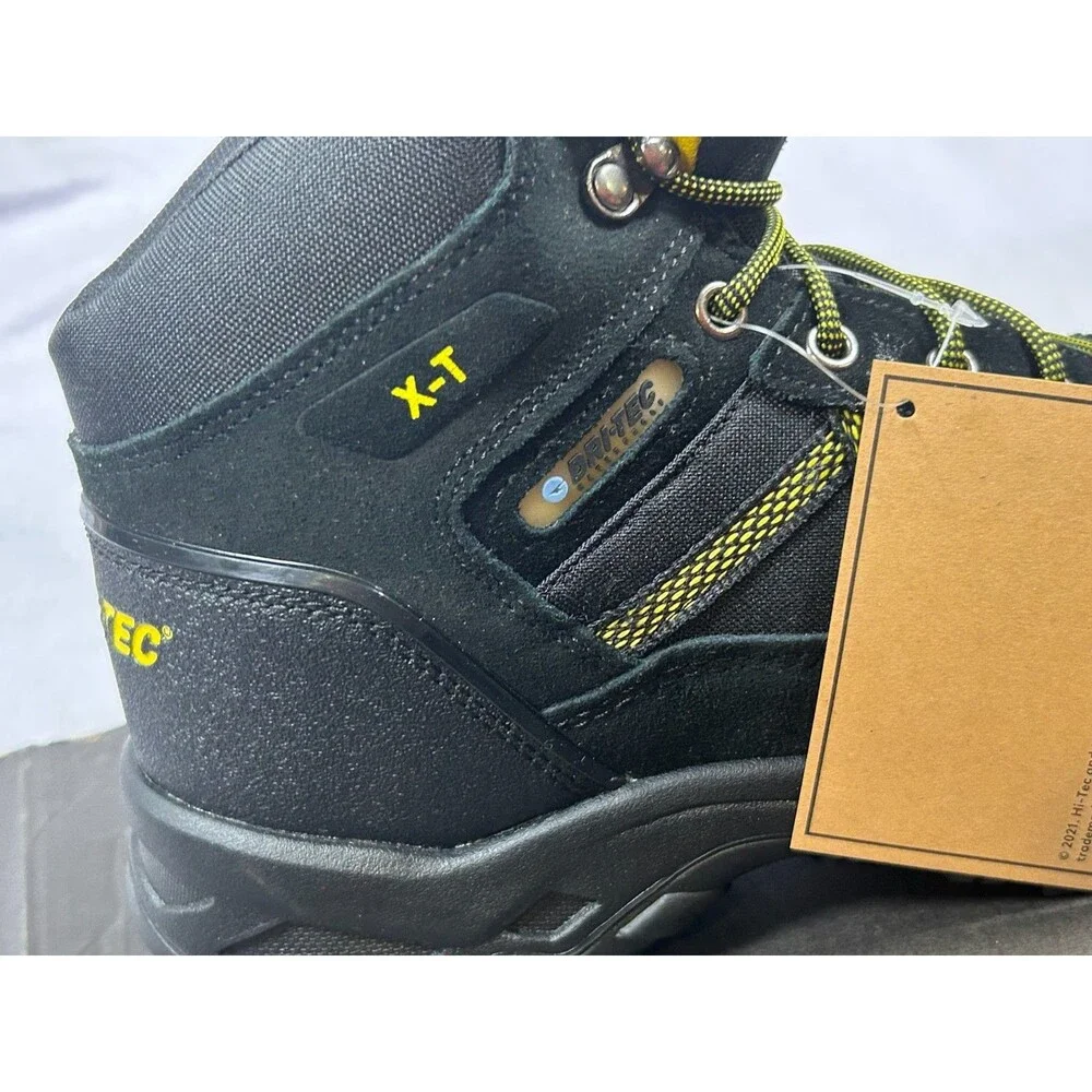 Hi-Tec X-T M Keaton Hiker Steel Toe Boots Mens 9.5 Waterproof Slip Resistant